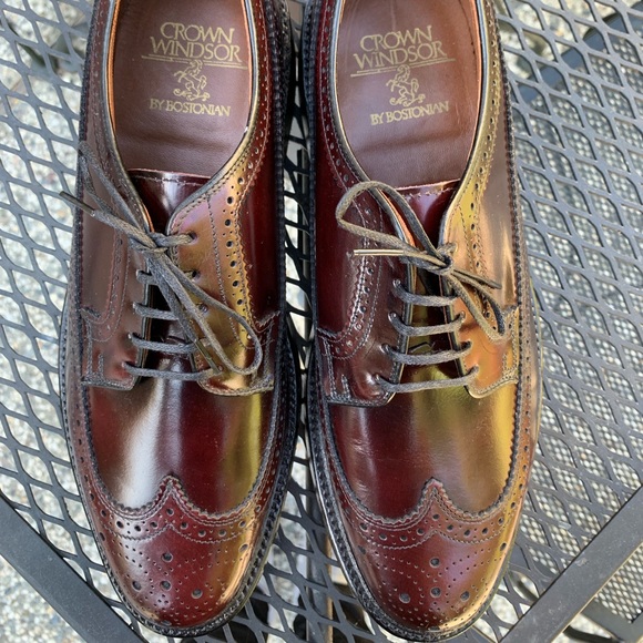 **SOLD** Bostonian Crown Windsor Long Wings - Picture 6 of 8